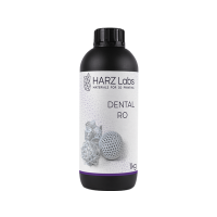 HARZ Labs Dental RO - фотополимерная смола с рентгеноконтрастным наполнителем для проведения компьютерной томографии, цвет белый, 1 кг