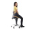SmartStool SM03B - эргономичный стул-седло со спинкой