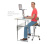 SmartStool SM03B - эргономичный стул-седло со спинкой