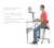SmartStool SM03B - эргономичный стул-седло со спинкой