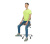 SmartStool SM03B - эргономичный стул-седло со спинкой